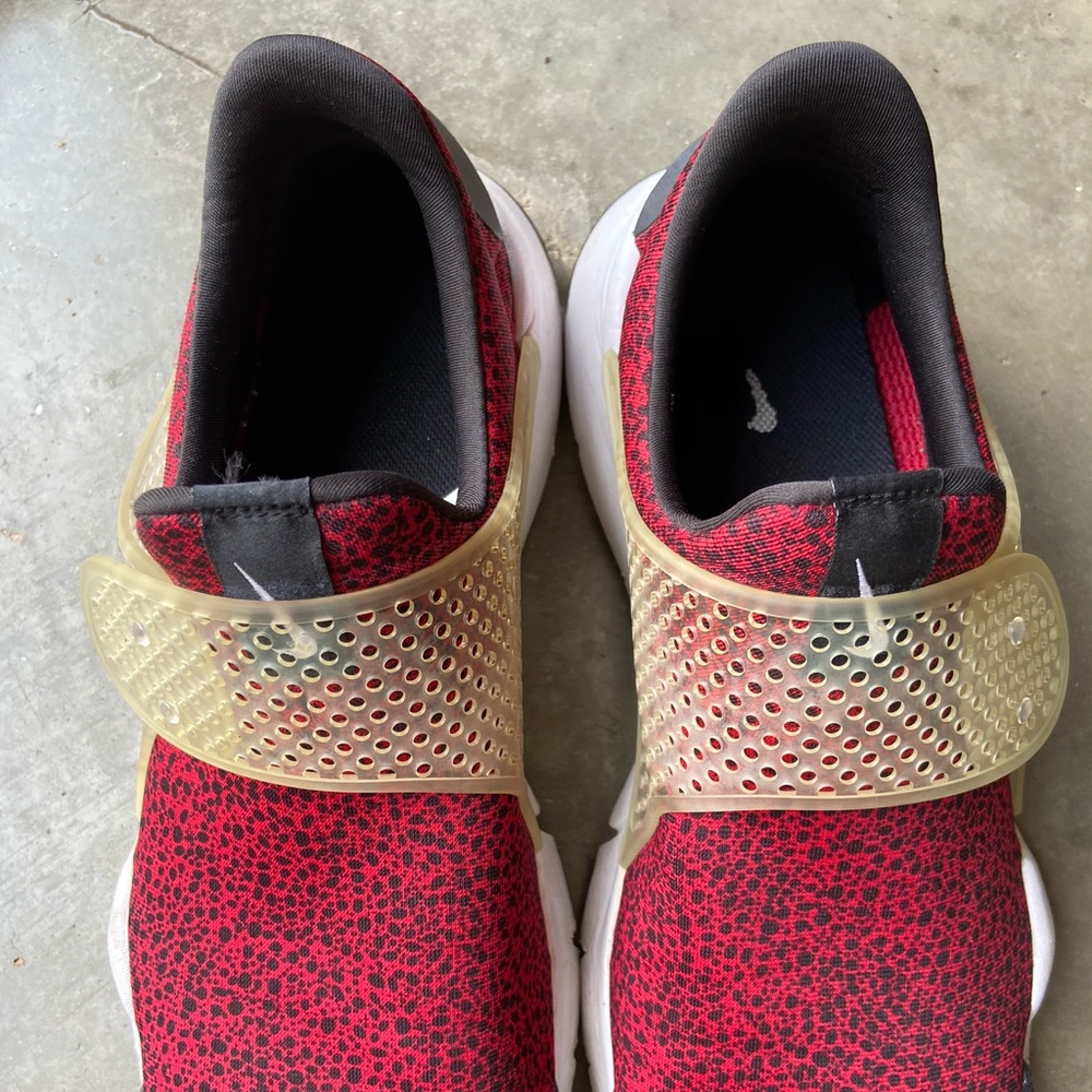 NIKE SOCKDART SAFARI RED SIZE 12